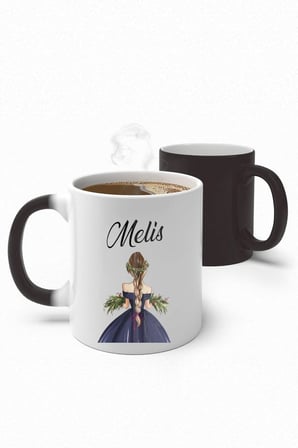 Alya Gift Shop Kişiye Özel Lojistik Uzmanı Sihirli Kupa Bardak