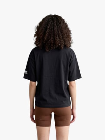 NB LIFESTYLE WOMEN T-SHIRT Kadın Yeşil T-Shirt - WNT1402