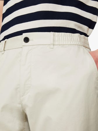 %100 Pamuk Beli Büzgülü Slim Confort Fit Pantolon Erkek Gri Pantolon - 324P4IUKSF046
