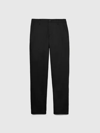 Pamuk Karışımlı Slim Fit Chino Pantolon Erkek Siyah Pantolon - 324P4TEQSF02E