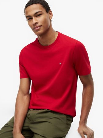ESS SEASONAL REG FIT SOLID TEE Erkek Kırmızı T-Shirt - MW0MW39995