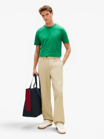 ESS SEASONAL REG FIT SOLID TEE Erkek Yeşil T-Shirt - MW0MW39995