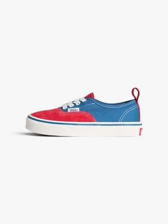 Authentic Elastic Lace Unisex Çocuk Kırmızı Spor Ayakkabı - VN000VAC