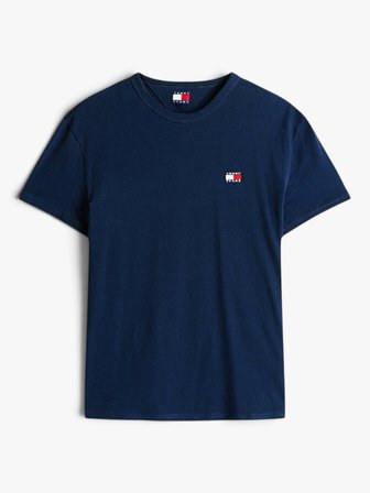 TJM REG BADGE TEE EXT Erkek Mavi T-Shirt - DM0DM20322