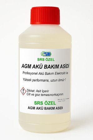 AGM Bakım-Stop Asidi, Akü Canlandırma, Start-Stop Akü, AGM Akü