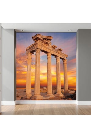 apollon tapınağı side antalya poster duvar kağıdı