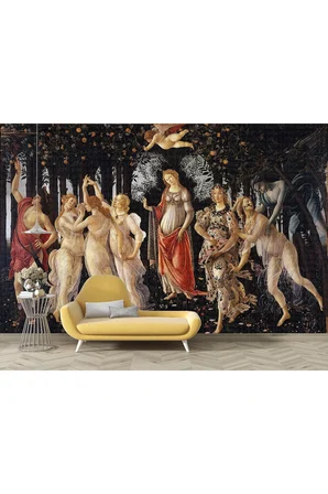Sandro Botticelli Primavera poster duvar kağıdı