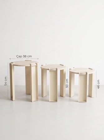 ARYA 3'LÜ ZİGON SET