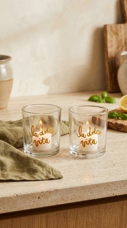 La Dolce 3 lü 180 Ml. Cam Bardak
