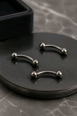 Monalisa Home  Çelik Renk 12mm Tragus Pirsıng