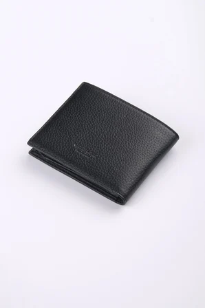 Ancora Leather Hakiki Deri Erkek Cüzdan-26500-Siyah
