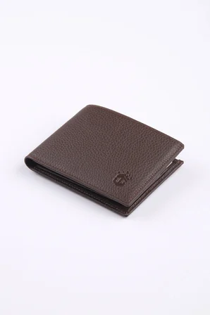 Ancora Leather Hakiki Deri Erkek Cüzdan-26500-Kahve