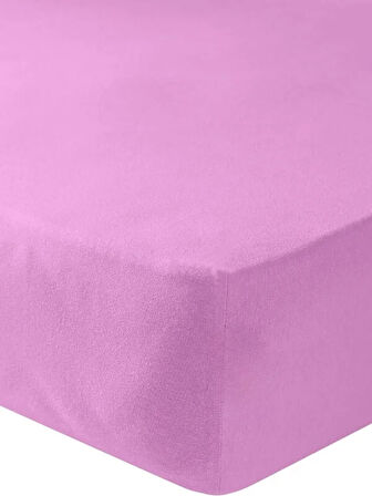 200X200 Lastikli Fitted Çarşaf %100 Pamuk Penye