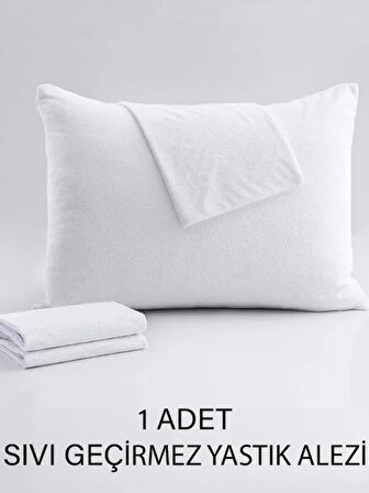 50X70 Polyeseter Sıvı Geçirmez Yastık Alezi 1 Adet