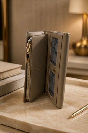 Monalisa Home Luw Klipsli  Bölmeli Kadın Cüzdanı