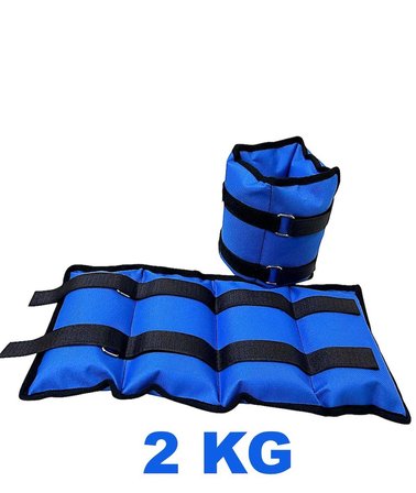 ME&RA SPORT 2 Kg x 2 Adet toplam 4 kg El ayak bilek ağırlığı 