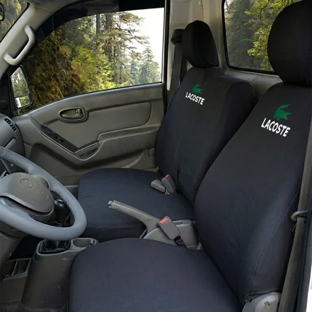 Hyundai H100 Siyah Penye Oto Koltuk Kılıfı - LACOSTE Baskılı