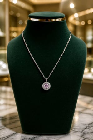 Lüks  Figürlü Gösterişli Zirkon Taşlı  Kolye