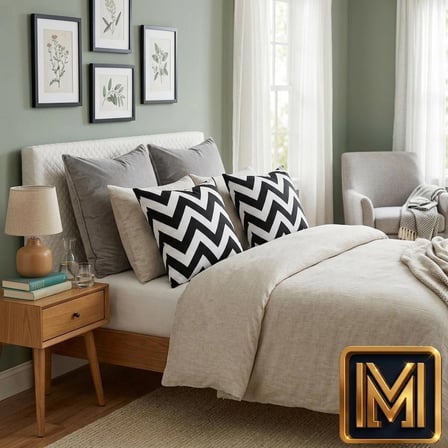 MEDET HOME kırlent 7 4'lü Zigzag kırlent, chevron desenli kırlent, siyah beyaz kırlent, dekoratif yastık kılıfı, modern kırlent, geometrik desenli kırlent, koltuk yastığı, salon kırlenti, ev dekorasyonu
