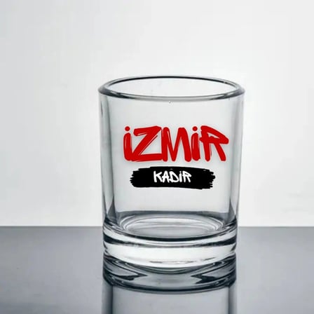 Kişiye Özel İl/Memleket Temalı Viski Bardağı - İsme Özel Şehir Tasarımlı Kadeh