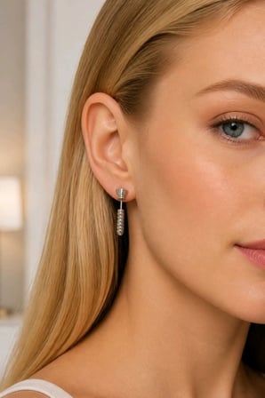 Vida Figürlü 316 L Çelik Lüks Unısex Piercıng