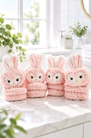 Monalisa Home Lüks Renkli Figürlü Peluş Kulaklık