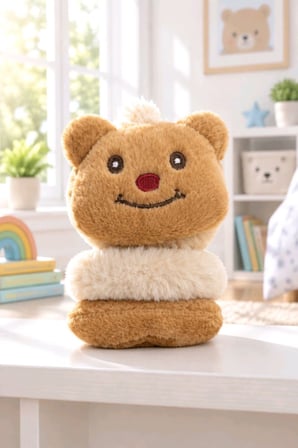 Monalisa Home Lüks Renkli Figürlü Peluş Kulaklık