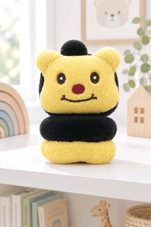 Monalisa Home Lüks Renkli Figürlü Peluş Kulaklık