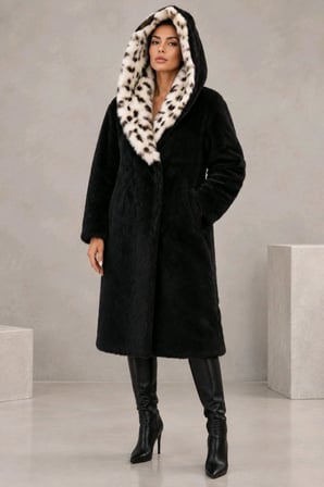 Yumuşak Dokunuşlu Oversize Premium Kürk  Mont