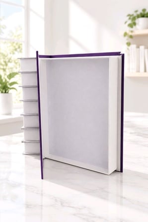 Renkli Kitap Görünüşlü Hediye Kutusu