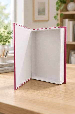 Renkli Kitap Görünüşlü Hediye Kutusu