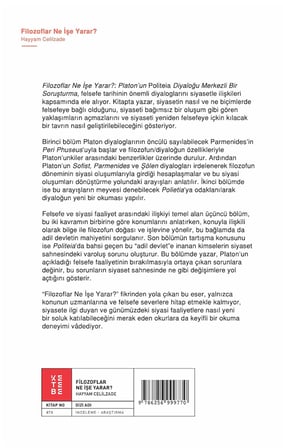 Ne İşe Yarar?: Platon'un Politeia Diyaloğu Merkezli Bir Soruşturma