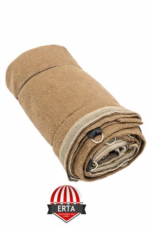 5 METRE X 2.5 METRE %95'lik Gölgelik File 300 GRM 1. KALİTE İŞÇİLİK'Lİ HALKALI KEMERLİ