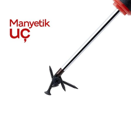 CETA FORM | F10-065-150 | C-Plus Düz Uçlu Tornavida | Atölye Tipi | Uç Ölçüsü 6,5 mm | Uzunluğu 150mm
