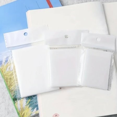 3 Farklı Boyutta Her Birinde 50 Adet Su Geçirmez Şeffaf Yapışkan Not Kağıdı