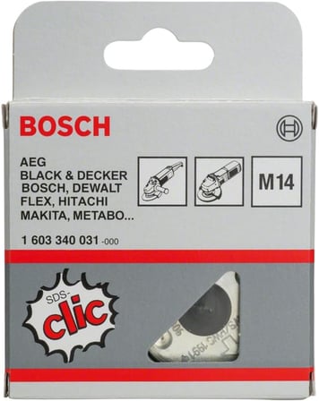 Professional Hızlı germe somunu SDS Clic M14 (Kalınlık: 14 mm, açılı taşlama makinesi aksesuarı dahil)