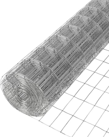 Kaynaklı Tel 2X3 İnç Mesh 36 İnç X 50 Ayak 16 Ölçer Galvanizli Çelik Tel Çit Hayvan Muhafazaları, Kafes Tel, Mülkiyet Koruma, Bahçe Çiti, Tavşan Çiti ve Yardımcı Çit için İdeal