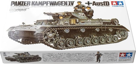 1/35 German Pz. Kpw. Iv Ausf. D Plastik Askeri Araç Kiti