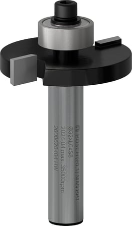 2 608 628 aksesuarı 404 Scheibennutfraeser 8 mm, D1 32 mm, U 6 mm, G 51 mm
