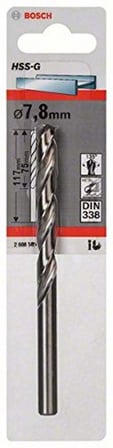 Matkap Ve Kırıcı Delici Uçları, Metal Matkap Ucu, Gri, 1 Adet