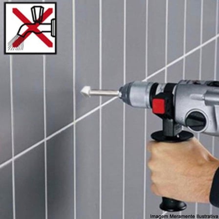 Professional Accessories Matkap ve Kırıcı Delici Uçları, Taş ve Beton, Gri, 8 mm, 1 Adet