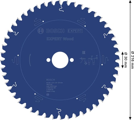Expert for Wood 216 * 30 mm 48 Diş