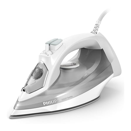 5000 Serisi Buharlı Ütü – 2400W, 40g/dk Sürekli Buhar, 160g Şok, SteamGlide Plus Taban, Dahili Kireç Temizleme, Damlatmaz Sistem, Dikey Kullanım Özelliği (DST5010/10)