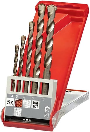 Beton Matkap Uç Seti 5 Parça 4-10 mm - 49038500