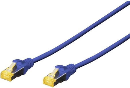 Professional Cat 6 a S-FTP optik ara bağlantı kablosu, LSZH, AWG 26/7, bükülmüş çift 15 m Gri 4016032327677