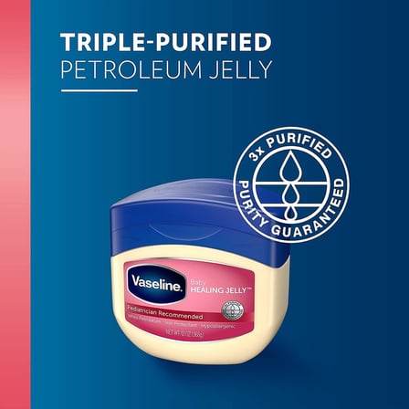 Petroleum Jelly Bebek Cilt Bakımı Koruyucu ve Saf 4 Sayım Kuru Cildi Tedavi Eder ve Bezin Döküntüsünden Şişmiş Cildi Önler Hipoalerjenik ve Ciltte Nazik 13 Oz
