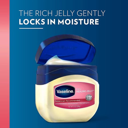 Petroleum Jelly Bebek Cilt Bakımı Koruyucu ve Saf 4 Sayım Kuru Cildi Tedavi Eder ve Bezin Döküntüsünden Şişmiş Cildi Önler Hipoalerjenik ve Ciltte Nazik 13 Oz