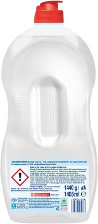 Losyon - Aloe Vera Özlü Kaşmir Etkisi ile Cilde Uyumlu Elde Yıkama Sıvı Bulaşık Deterjanı - Hassas Ciltler - Soğuk Suda Etkili 1440gr (1405ml)