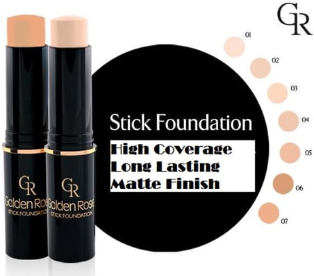 Rose Stick Foundation No: 02 Ivory - Yüksek Kapatıcı Stik Fondöten 11 g