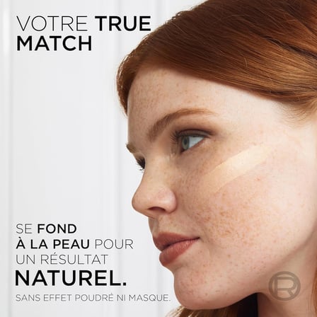 Paris True Match Foundation Mat Föndöten - No 1R1C1K Ivoire R